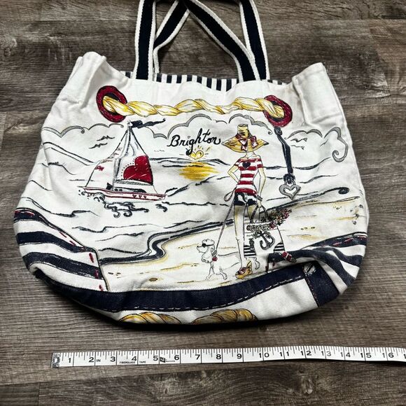 Brighton Vintage Beach Tote Bag - Picture 4 of 7